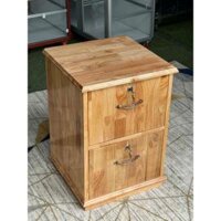 TỦ ĐẦU GIƯỜNG GỖ CAO SU