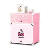 Tủ Đầu Giường Hello Kitty Bé Gái – An Toàn, Đẹp Mắt, Giá Ưu Đãi