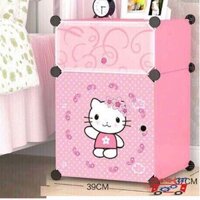 TỦ ĐẦU GIƯỜNG NHỰA LẮP GHÉP