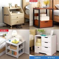 Tủ đầu giường phòng ngủ Tủ lưu trữ chìa khóa Ngăn kéo Gỗ Giường hiện đại nhỏ Thiết kế đồ nội thất Lớp