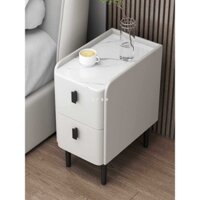 Tủ Đầu Giường Thông Minh Nhỏ Siêu Hẹp Khóa Vân Tay Sạc Không Dây Gỗ Rắn Hiện Đại Đơn Giản Sang Trọng Nhẹ Nhàng Tủ Cạnh G