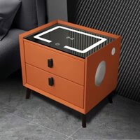 Tủ đầu giường Usb+blutooth+loa  , tab đầu giường thông minh đa chức năng (order)