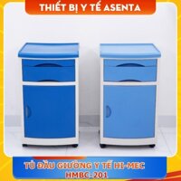 Tủ đầu giường y tế nhựa ABS cao cấp -Tủ đầu giường bệnh nhân cho bệnh viện, phòng khám