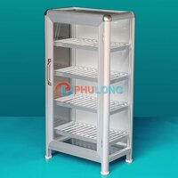 Tủ để ca cốc mầm non khung nhôm PL310121B