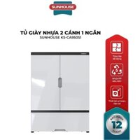 Tủ để giày nhựa 2 cánh 1 ngăn SUNHOUSE KS-CA950S1