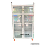 TỦ ĐẸP+GIÁ KHO n80x c140 x s35 Tủ chén nhôm tphcm,tủ nhôm kính,tủ đựng chén bát dĩa, tủ nhôm định hình cao cấp tphcm
