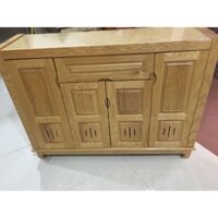 Tủ dép gỗ sồi nga ngang 1m2 cao 90