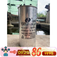 Tụ điện 100uf 450v CBB65 mới