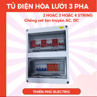 Tủ điện 3 pha bám tải có chống sét lan truyền AC,DC