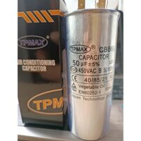 Tụ điện 50MF 2 chân chất lượng cao, tụ điều hòa TPMAX 450VAC có bảo hành
