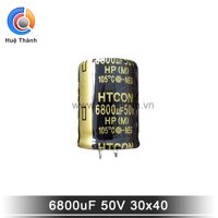 【TỤ ĐIỆN 50V 6800UF 30x40】