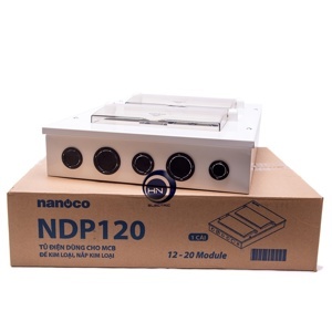 Tủ điện âm tường chứa MCB Nanoco NDP126