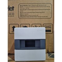 Tủ điện âm tường mặt nhựa đế sắt Sino 3-24 Át  (E4MX3/6LA - E4MX16/24LA)