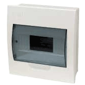 Tủ điện âm tường mặt nhựa E4FC 14/18L