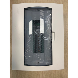 Tủ điện âm tường mặt nhựa E4FC 8/12LA