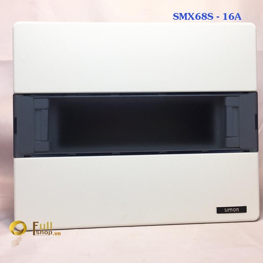 Tủ điện âm tường Simon 16 cực SMX68S-16A