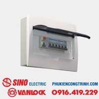 Tủ điện âm tường Sino E4FC 8 - 12 Module