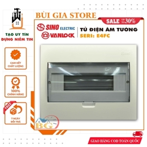 Tủ điện âm tường Sino E4FC8/12LA