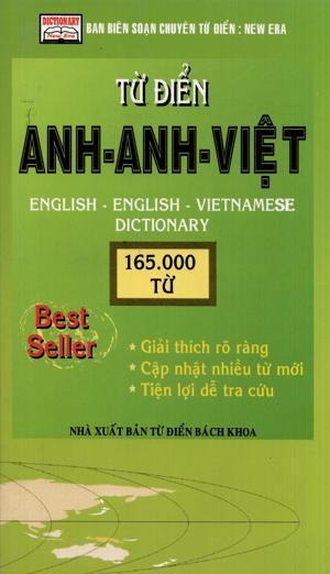 Từ Điển Anh - Anh - Việt (165.000 Mục Từ)