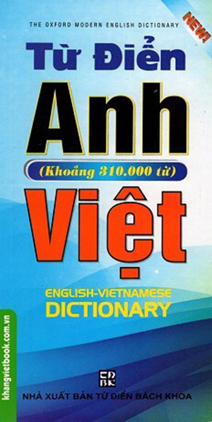 Từ Điển Anh - Việt 310.000 Từ