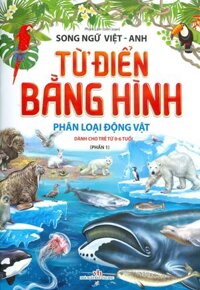 Từ Điển Bằng Hình Phân Loại Động Vật - Phần 1 Song Ngữ Việt - Anh Dành Cho Trẻ Từ 0 - 6 Tuổi