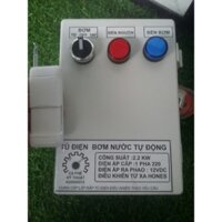tủ điện bơm nước tự động phao 12v có chế độ điều khiển từ xa