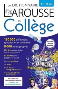 Từ điển cho học sinh cấp 2 tiếng Pháp Le Dictionnaire Larousse Du College