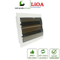 Tủ Điện Đế Nhựa Dùng Cho MCB, MCCB, RCBO Chứa Từ 24 Đến 36 Aptomat LiOA [CHÍNH HÃNG]