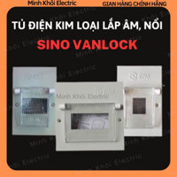 Tủ điện kim loại Sino, tủ điện vỏ kim loại sino lắp âm tường, lắp nổi, tủ điện âm tường sino, vỏ tủ điện âm tường