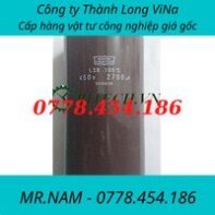 Tụ điện lọc nguồn nhật 2700UF 450V kích thước 133*65mm