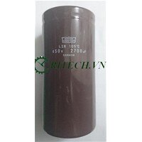 Tụ điện lọc nguồn nhật 2700UF 450V kích thước 133x65mm