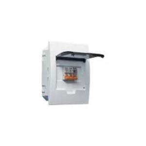 Tủ điện mặt nhựa, đế sắt chứa 3-6 module - E4FC 3/6L