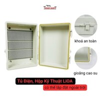 Tủ điện nhựa ngoài trời LiOA nhựa chống cháy lan, gioăng cao su kháng nước JL 00B (loại nhỏ) JL 00C ( loại to)
