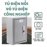 Tủ điện nổi khóa bật sơn tĩnh điện , vỏ tủ điện công nghiệp các loại - 16x21x10 cm