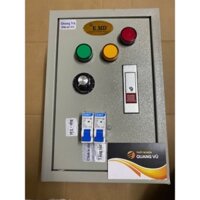 tủ điện nồi nấu phở đơn 220v (nồi 2 thanh nhiệt ) có chống giật