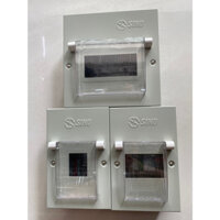 Tủ điện SINO 2 đường, 4 đường, 6 đường chống cháy siêu bền lắp âm tường và lắp nổi. Hakhanhelec