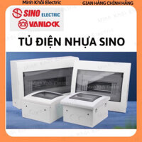 Tủ điện Sino âm tường mặt nhựa, vỏ tủ điện Sino, tủ điện nổi Sino chống cháy, chống nước, tủ điện ngoài trời, hộp điện C