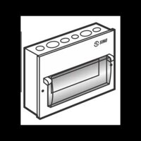 Tủ điện vỏ kim loại chứa 14 module lắp âm Sino EM14PL