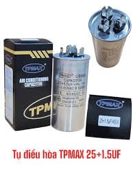 Tụ điều hòa TPMAX 25+1.5UF