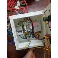 tủ điều khiển máy bơm hẹn giờ tự động, điều khiển từ xa, 1 pha và 3 pha, bật tắt thiết bị công suất lớn
