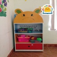 Tủ đồ chơi hình đầu gấu - b179