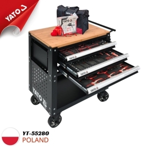 Tủ đồ nghề 162 chi tiết YT-55280