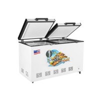 Tủ đông 2 chế độ hai ngăn Denver AS 850HDI  600 lít lòng Inox giá tại kho rẻ Nhất Miền Bắc