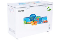 Tủ đông 2 chế độ Hòa Phát HCF 656S2Đ2 300l dàn đồng 2 ngăn đông mát