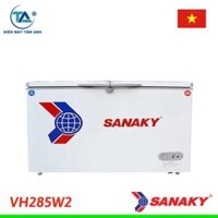 Tủ đông 2 ngăn đông - mát Sanaky 280 lít VH-285W2
