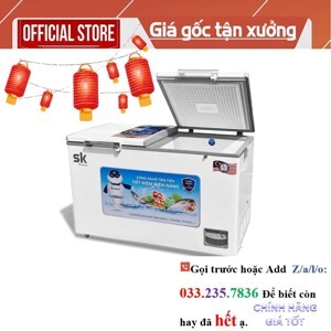 Tủ đông Sumikura 2 ngăn 400 lít SKF-400D