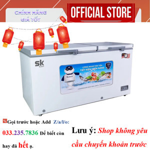 Tủ đông Sumikura 2 ngăn 500 lít SKF-500D