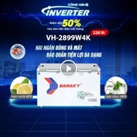 Tủ đông 280l/220l Sanaky Inverter VH-2899W4K