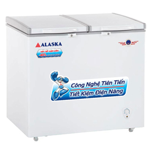 Tủ đông Alaska inverter 2 ngăn 350 lít BCD3568N