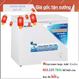 Tủ đông Alaska 1 ngăn 200 lít BD200C
